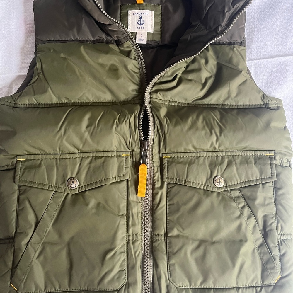 Lands’ End kids vest